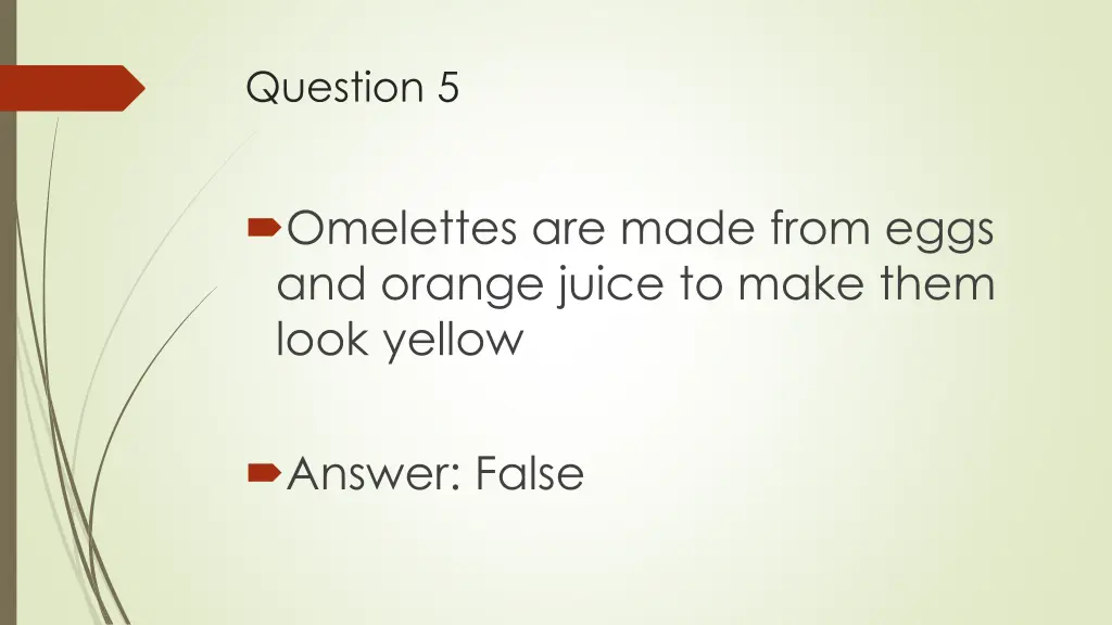 question 5