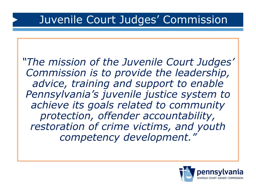 juvenile court judges commission 1