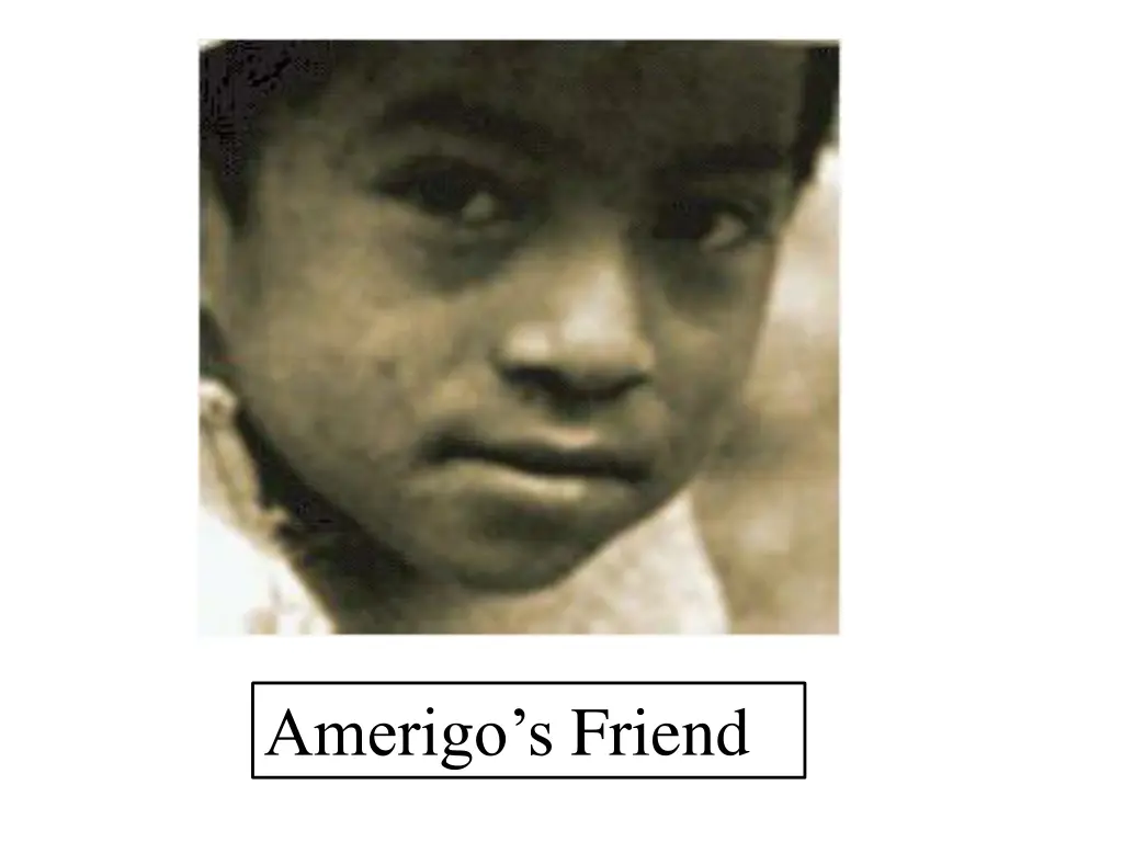 amerigo s friend