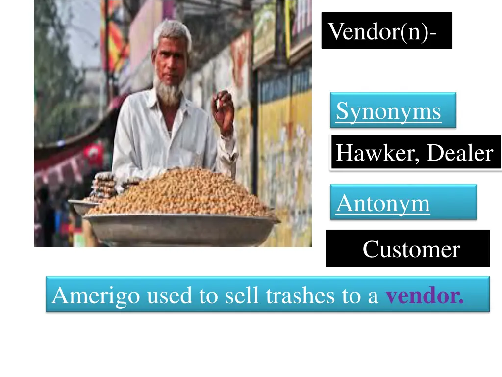 vendor n