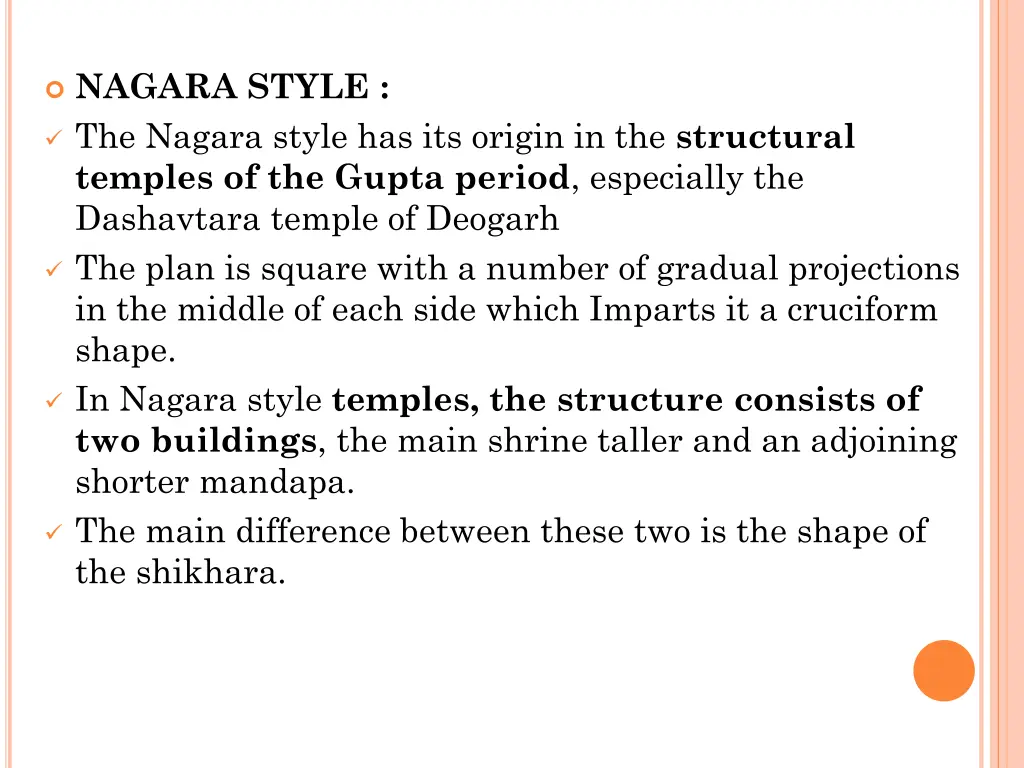 nagara style the nagara style has its origin