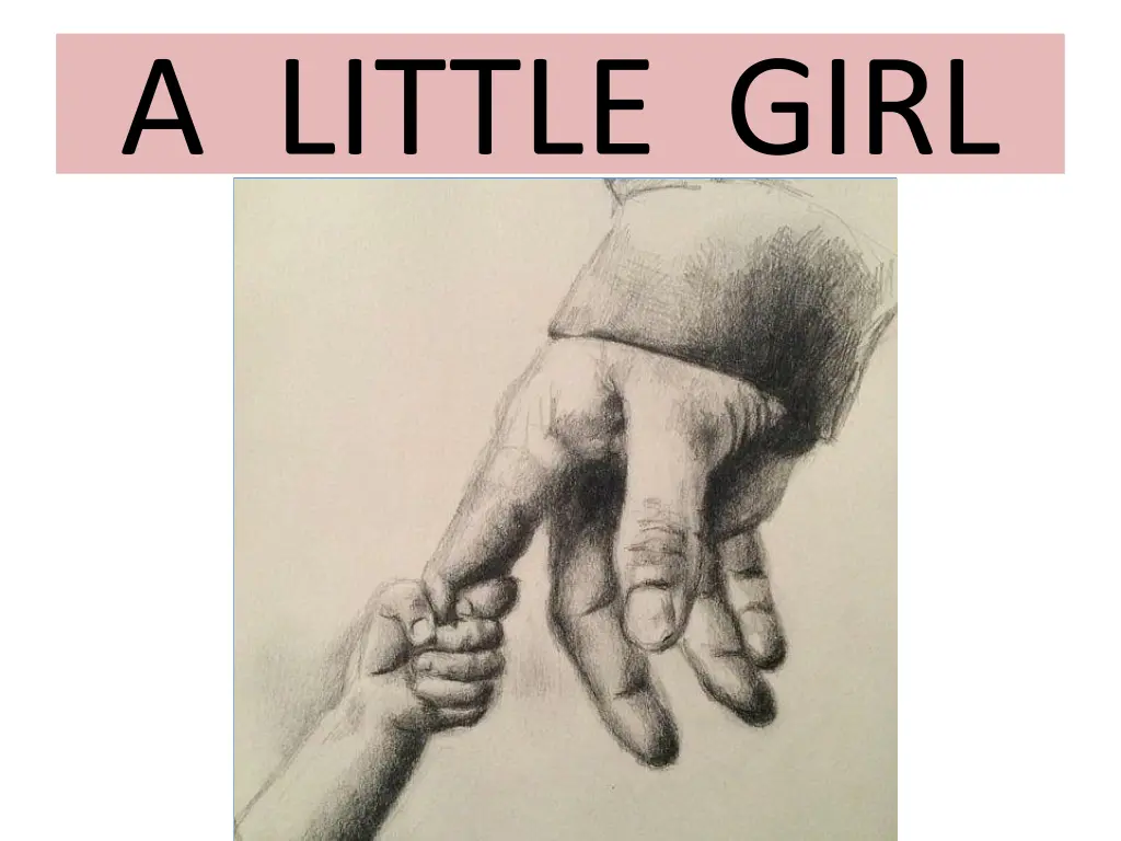 a little girl