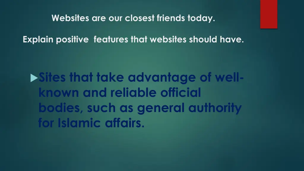 websites are our closest friends today