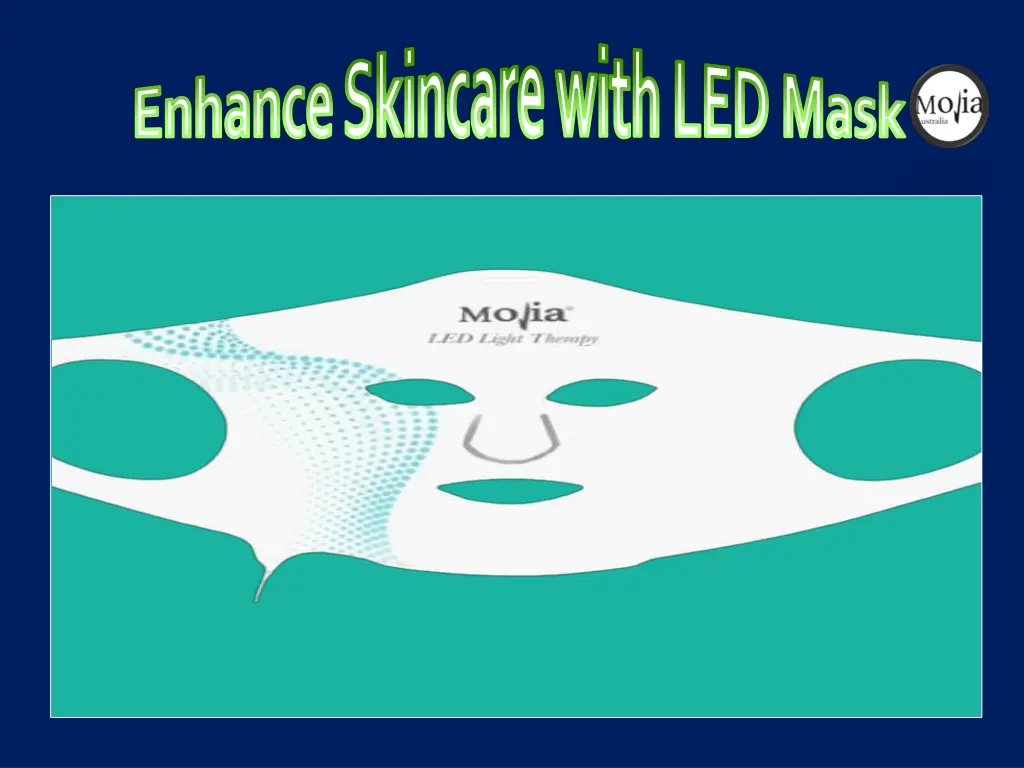 enhance skincare with led mask 1