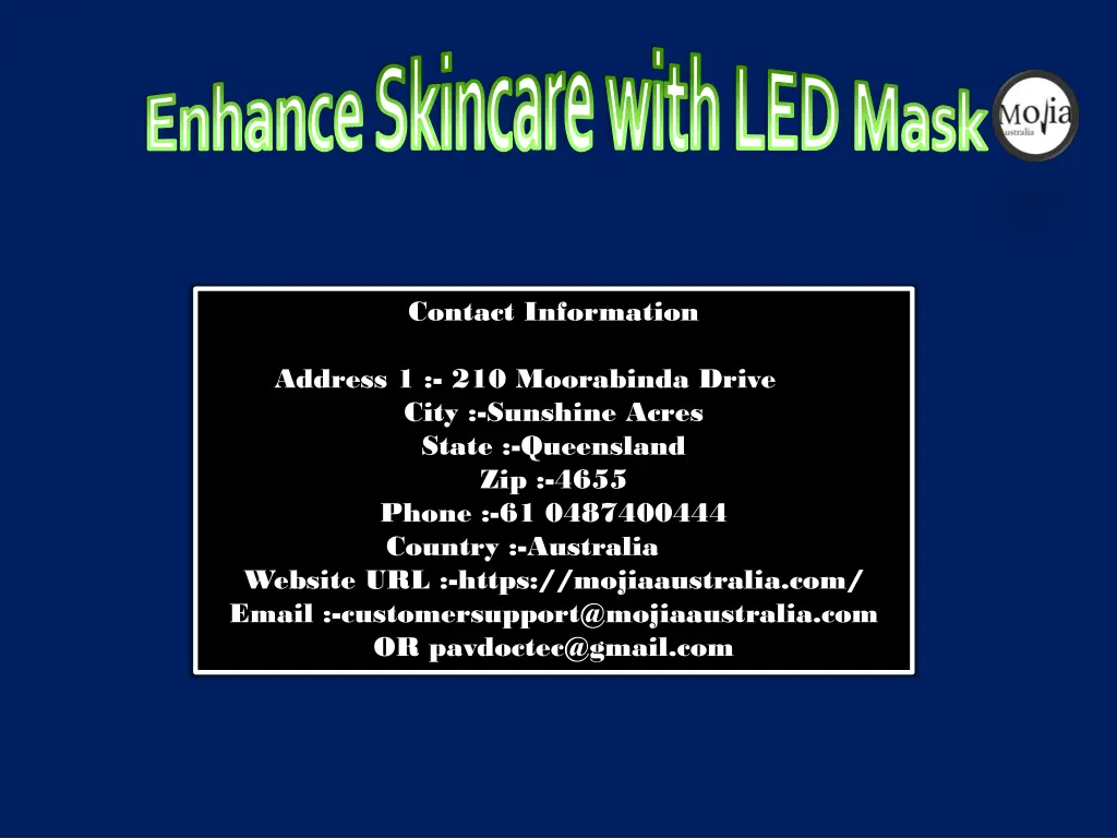 enhance skincare with led mask 4