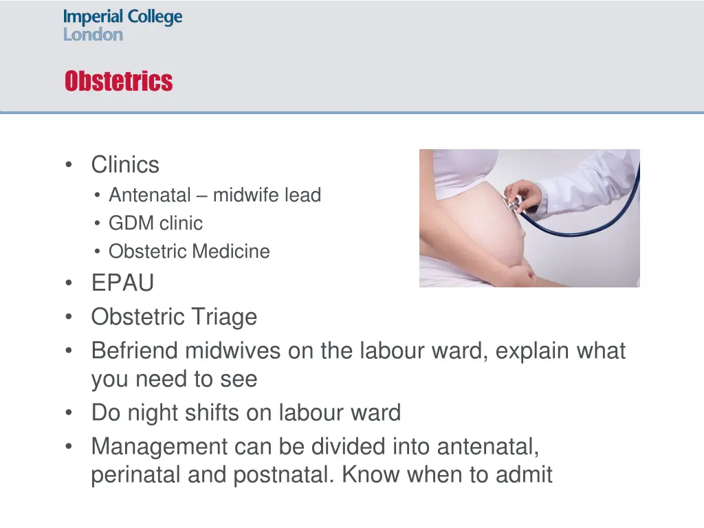 obstetrics