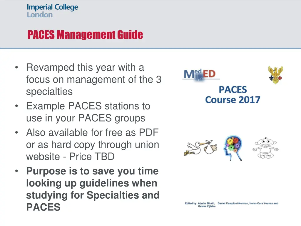 paces management guide