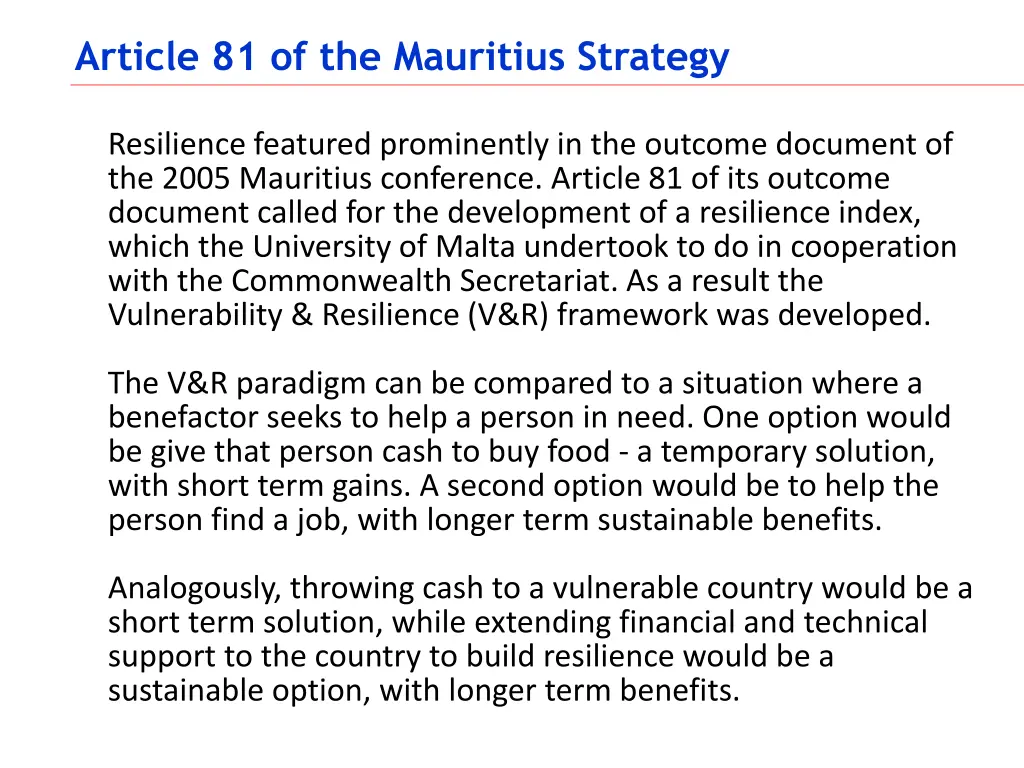 article 81 of the mauritius strategy