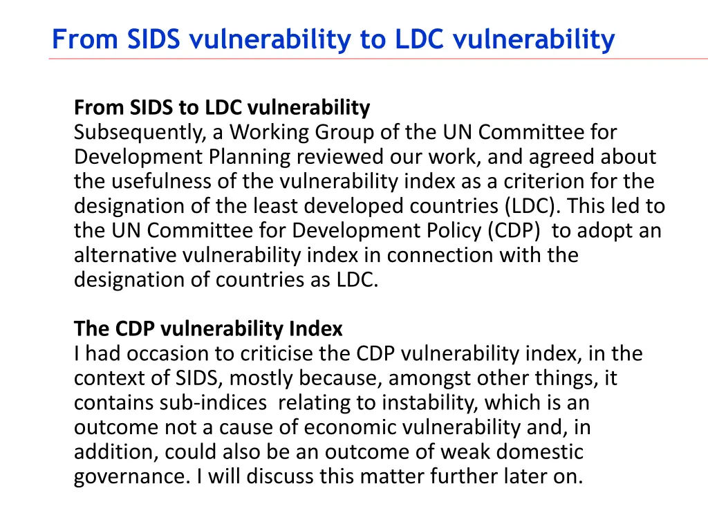 from sids vulnerability to ldc vulnerability