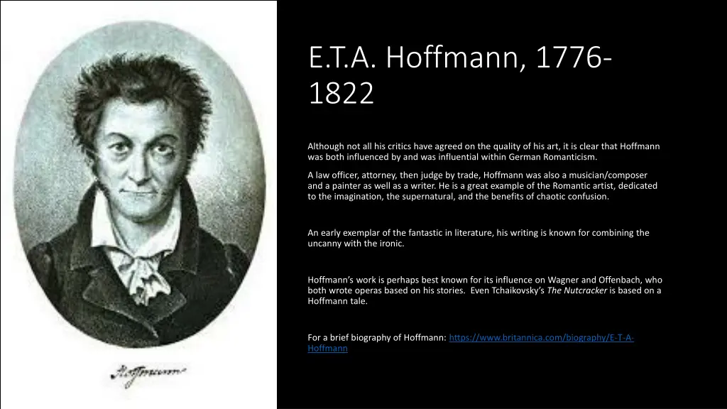 e t a hoffmann 1776 1822