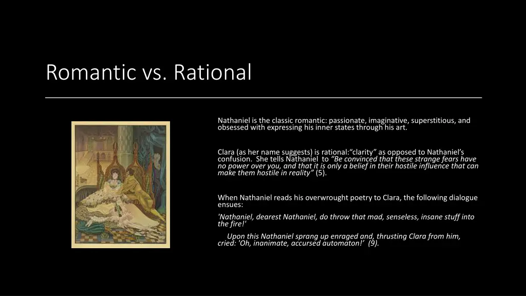 romantic vs rational