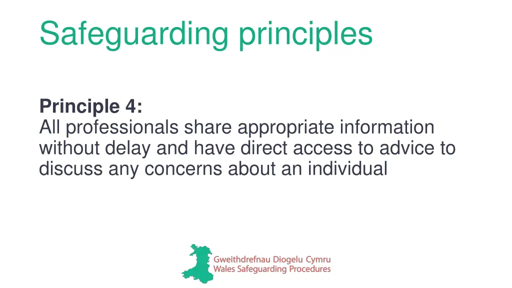 safeguarding principles 2