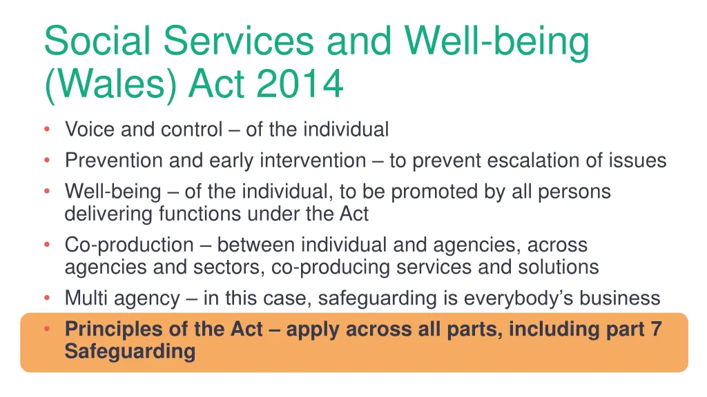 social services and well being wales act 2014