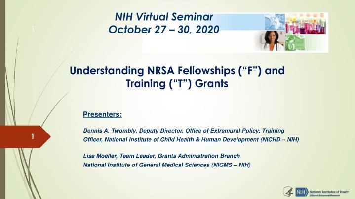 nih virtual seminar october 27 30 2020