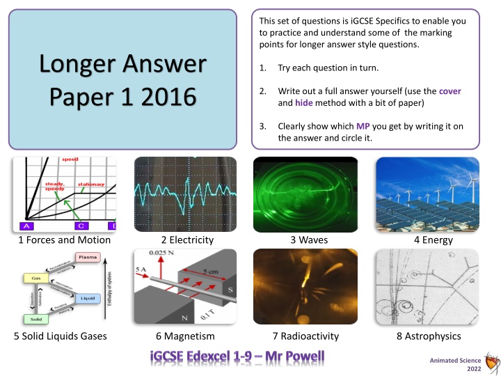 this set of questions is igcse specifics