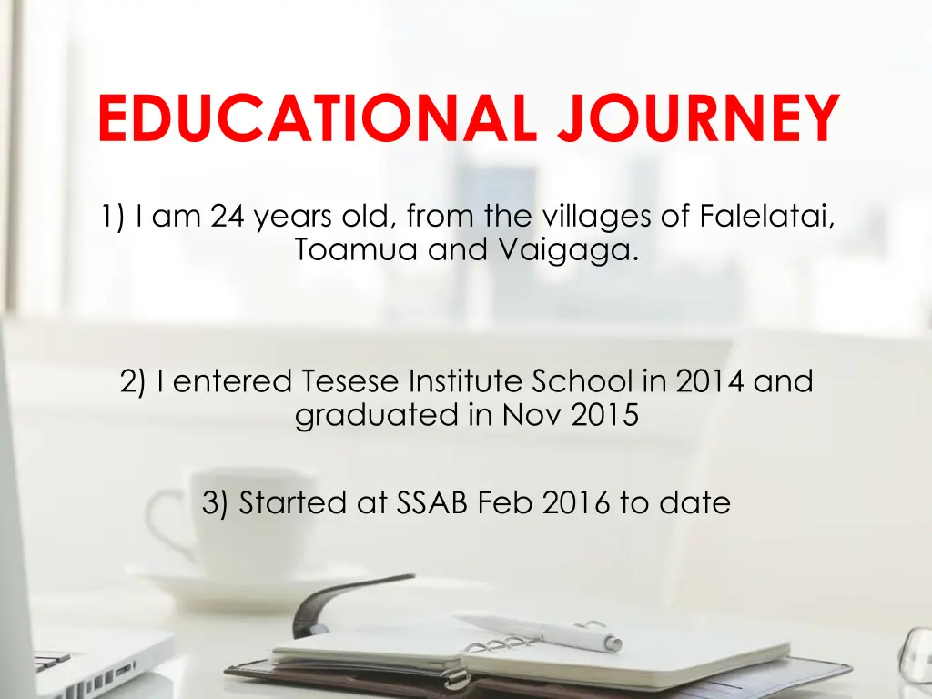 educational journey