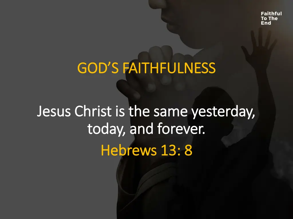 god s faithfulness god s faithfulness 1