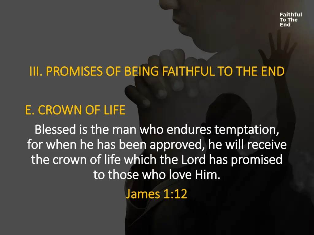 iii promises of being faithful 4