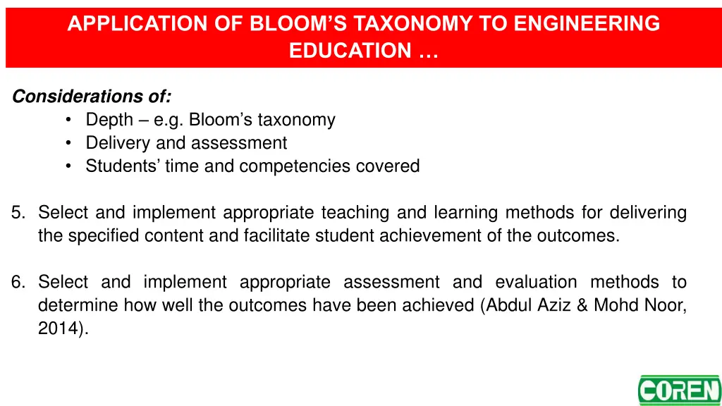 application of bloom s taxonomy to engineering 2