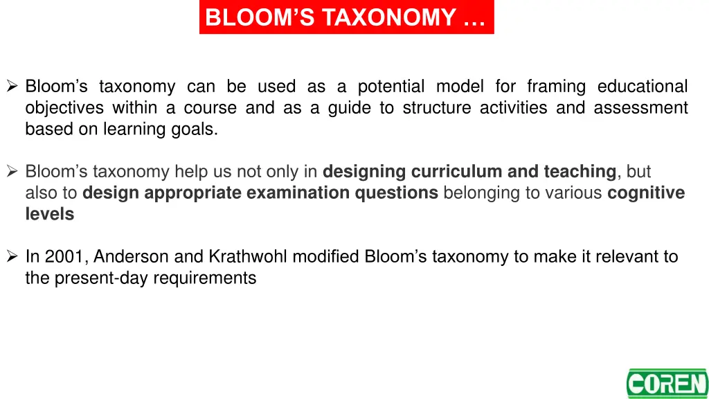 bloom s taxonomy 1