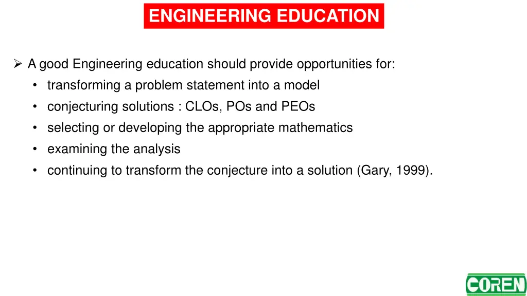 engineering education