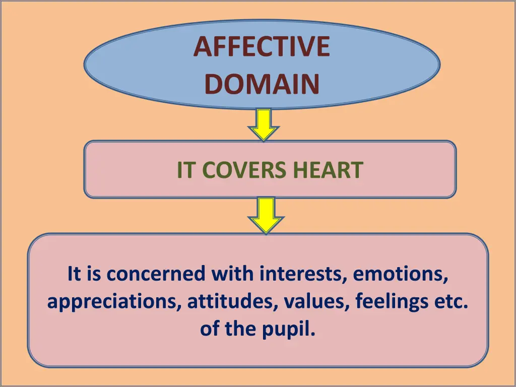 affective domain