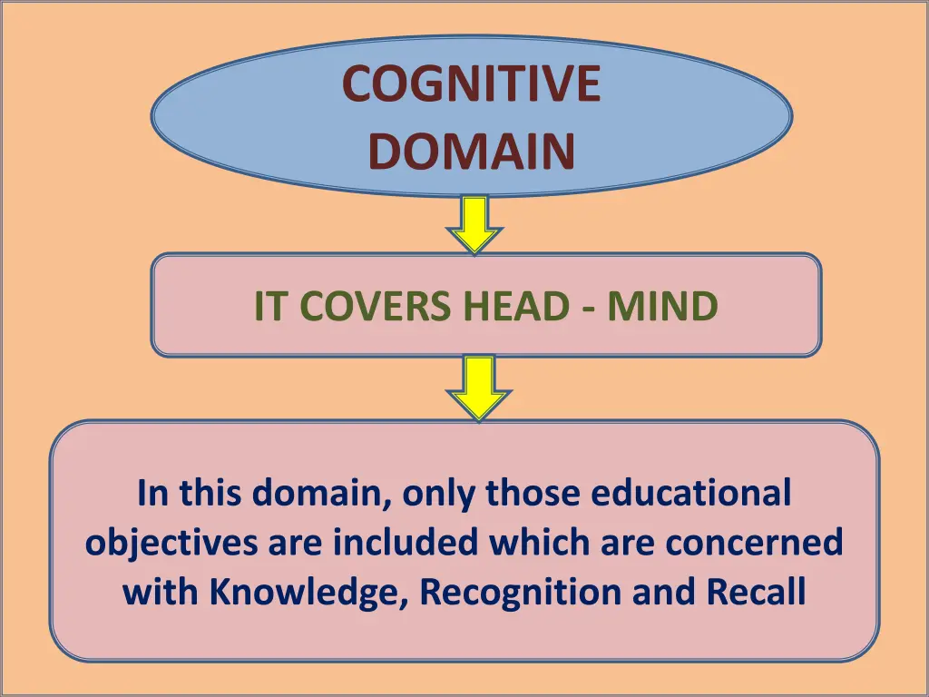 cognitive domain