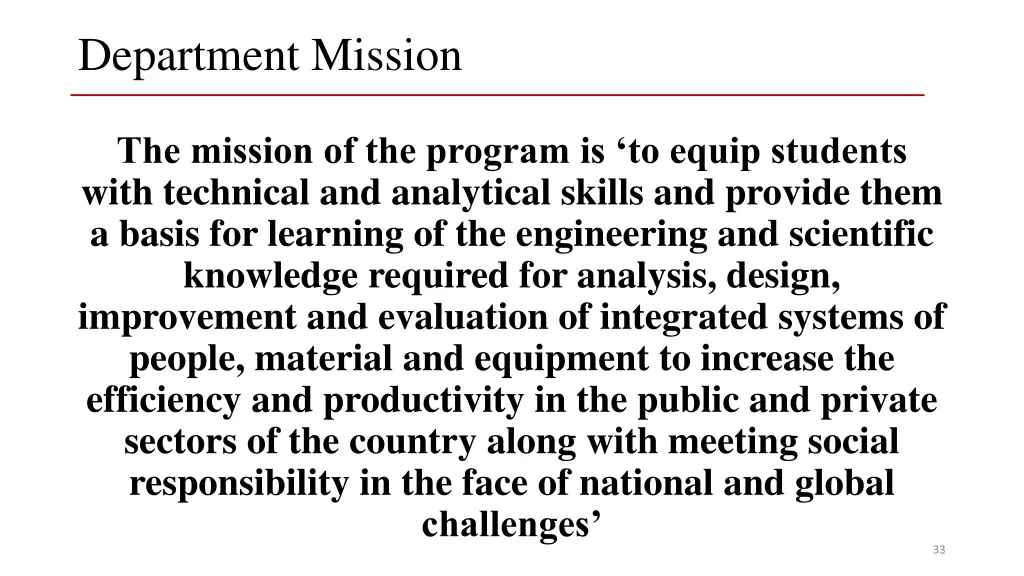 department mission 1