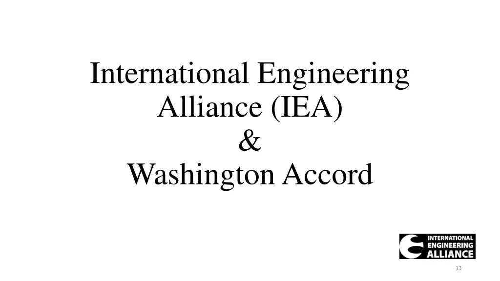 international engineering alliance iea washington