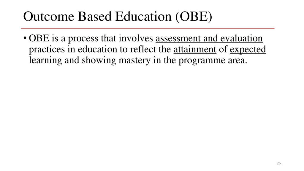 outcome based education obe 1