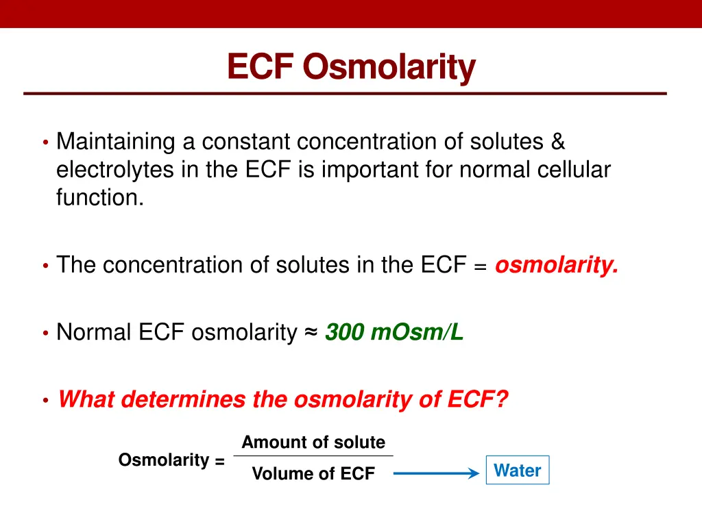 ecf osmolarity