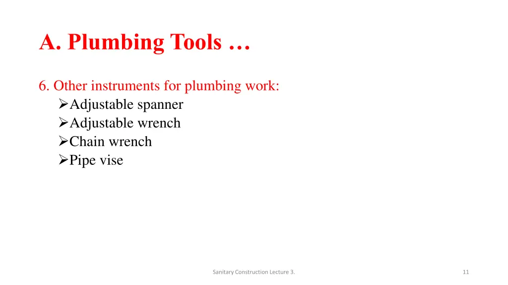 a plumbing tools 4