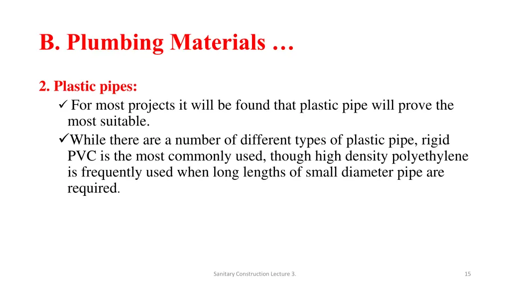 b plumbing materials 3