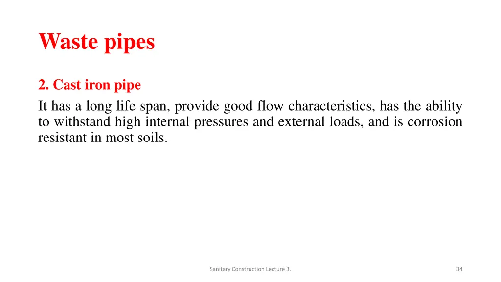 waste pipes 1