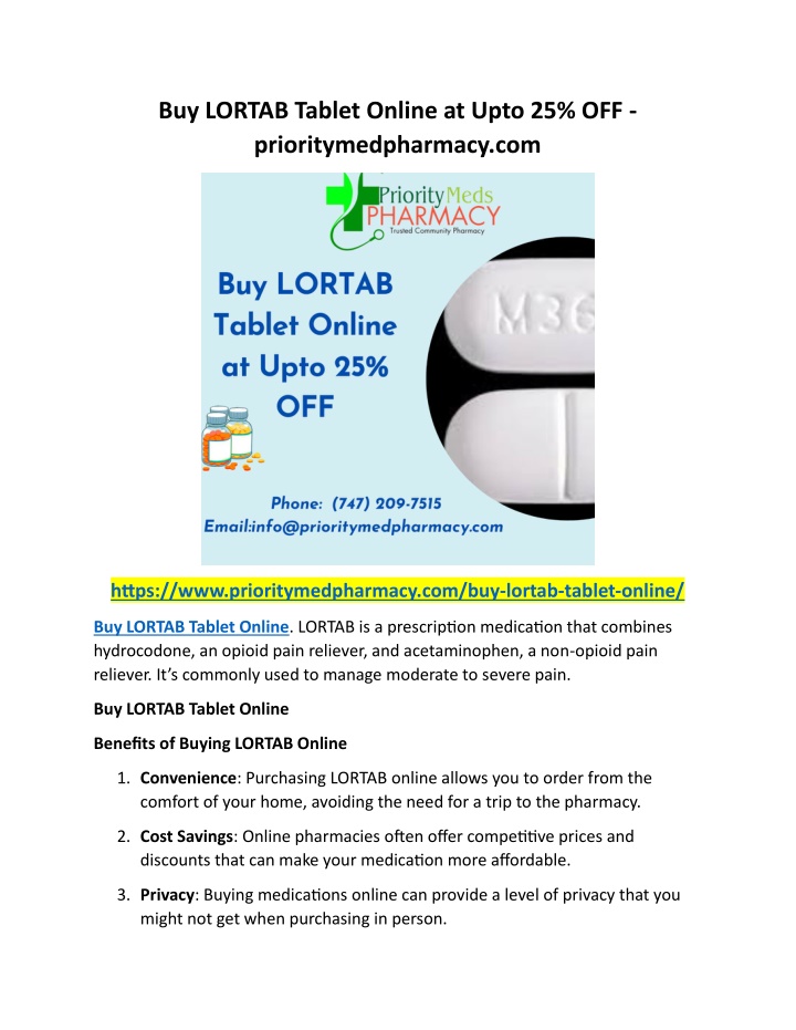 buy lortab tablet online at upto