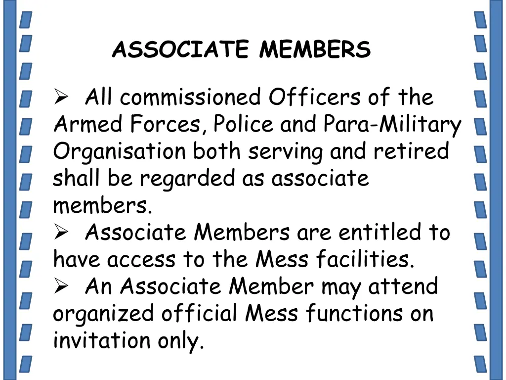 associate members