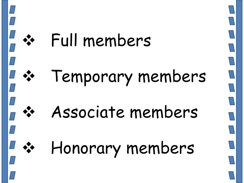 full members