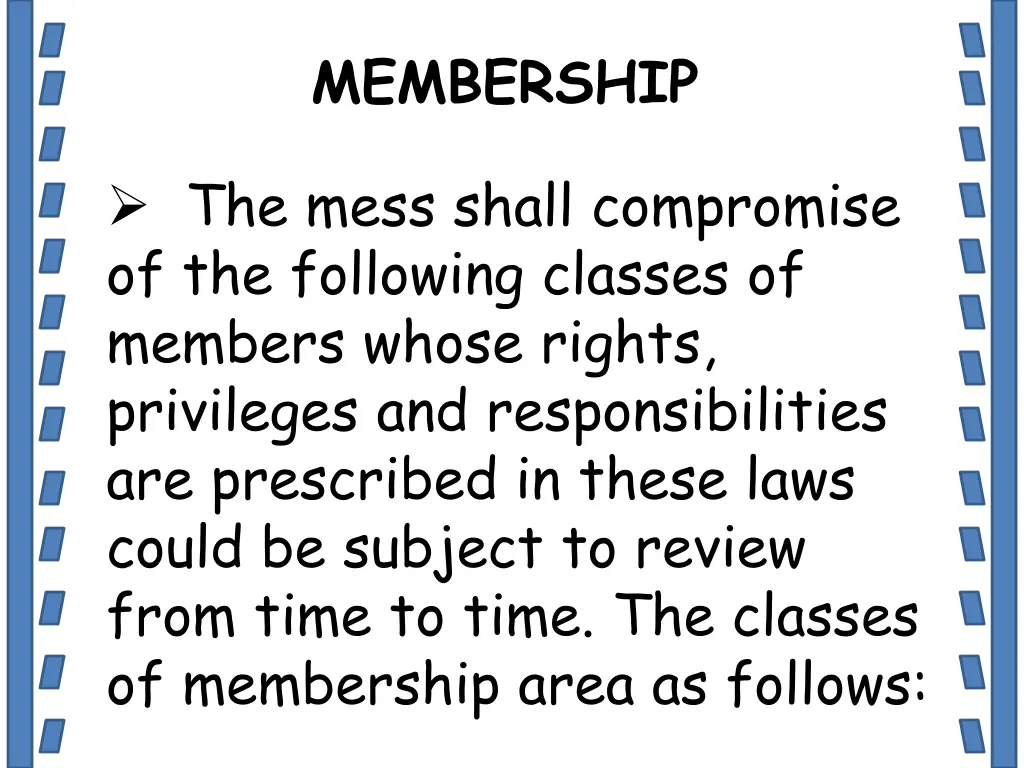 membership