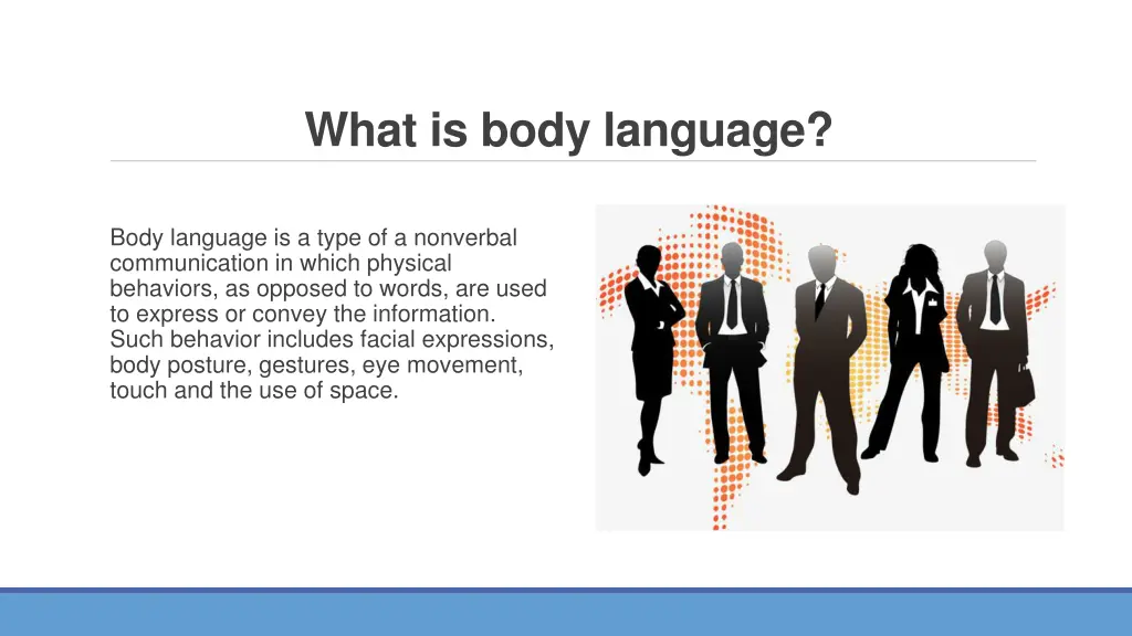 what is body language