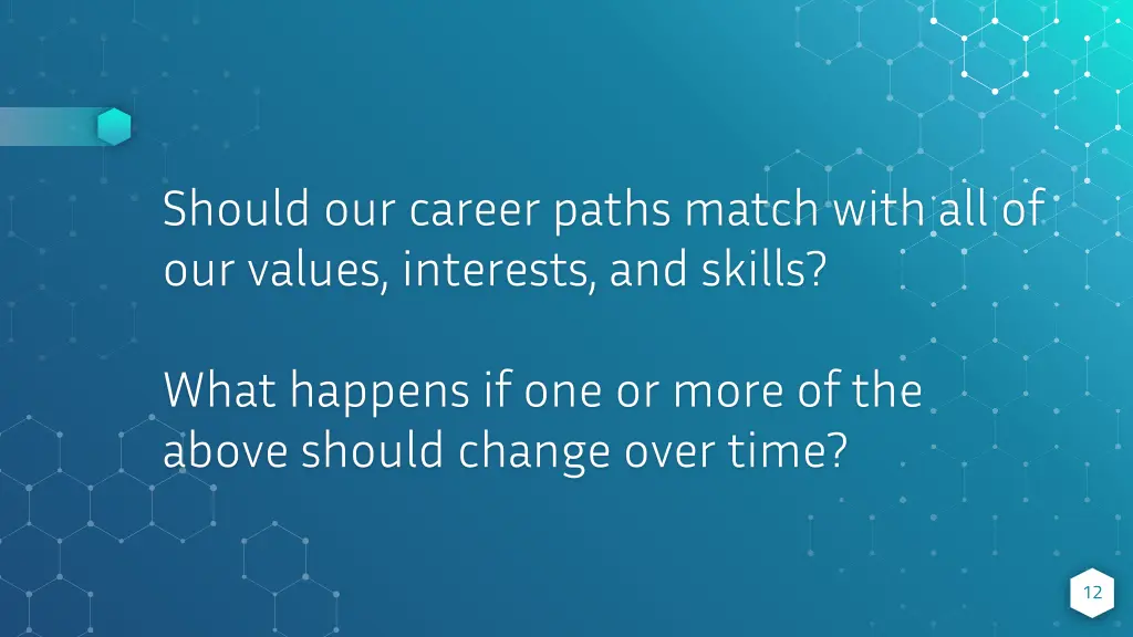 should our career paths match with