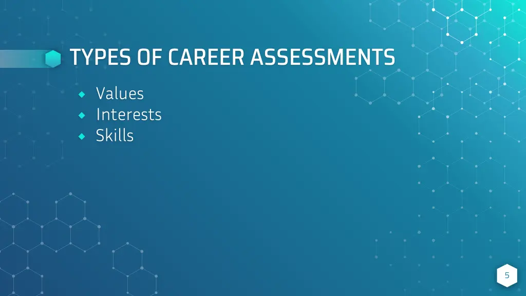 types of career assessments