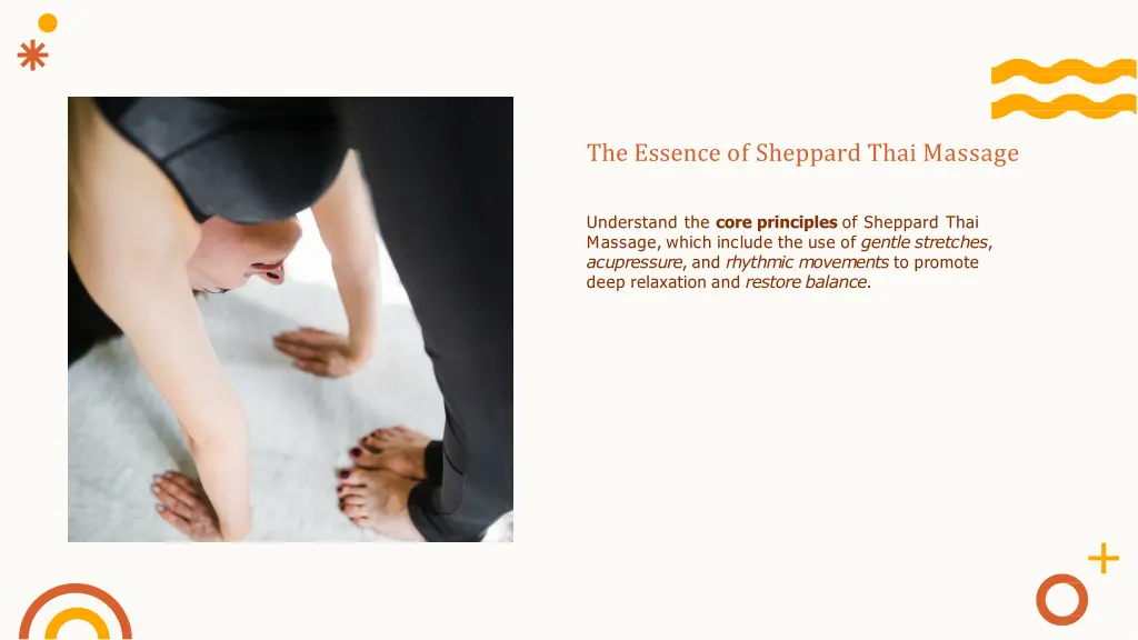 the essence of sheppard thai massage