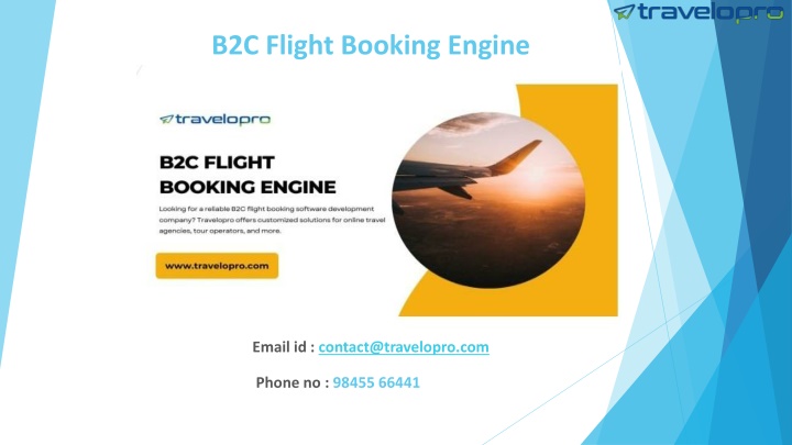 b2c flight booking engine