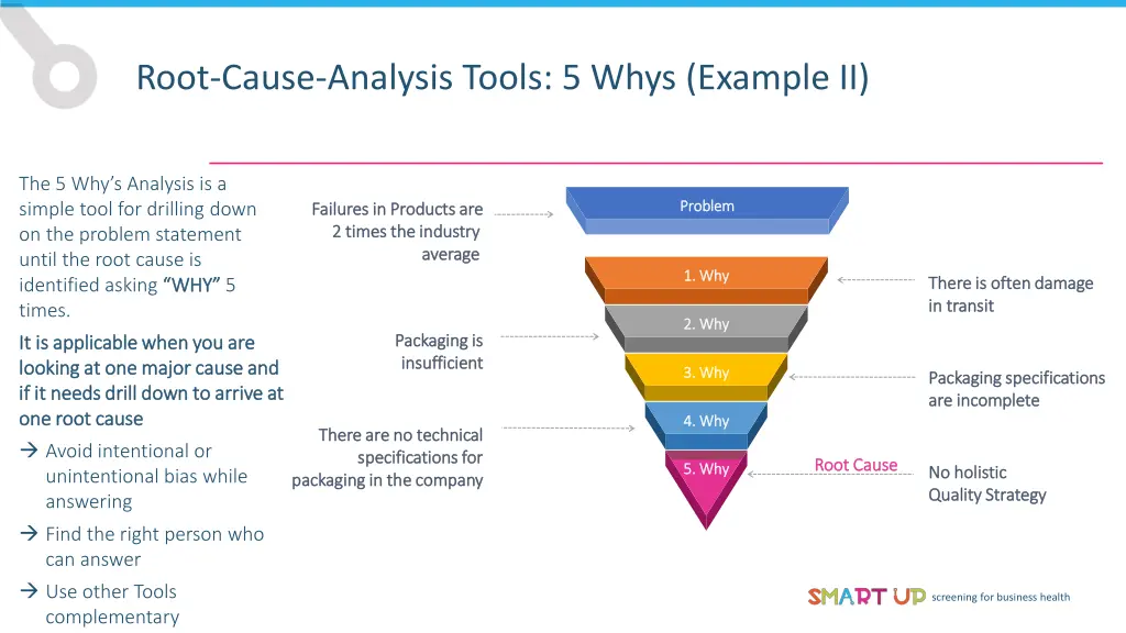 root cause analysis tools 5 whys example ii