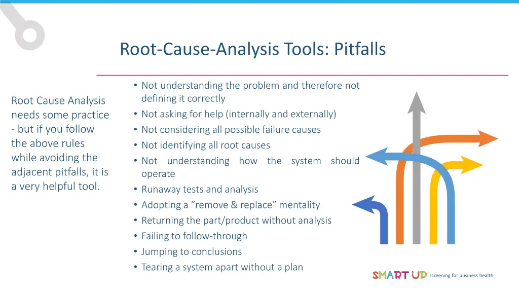 root cause analysis tools pitfalls