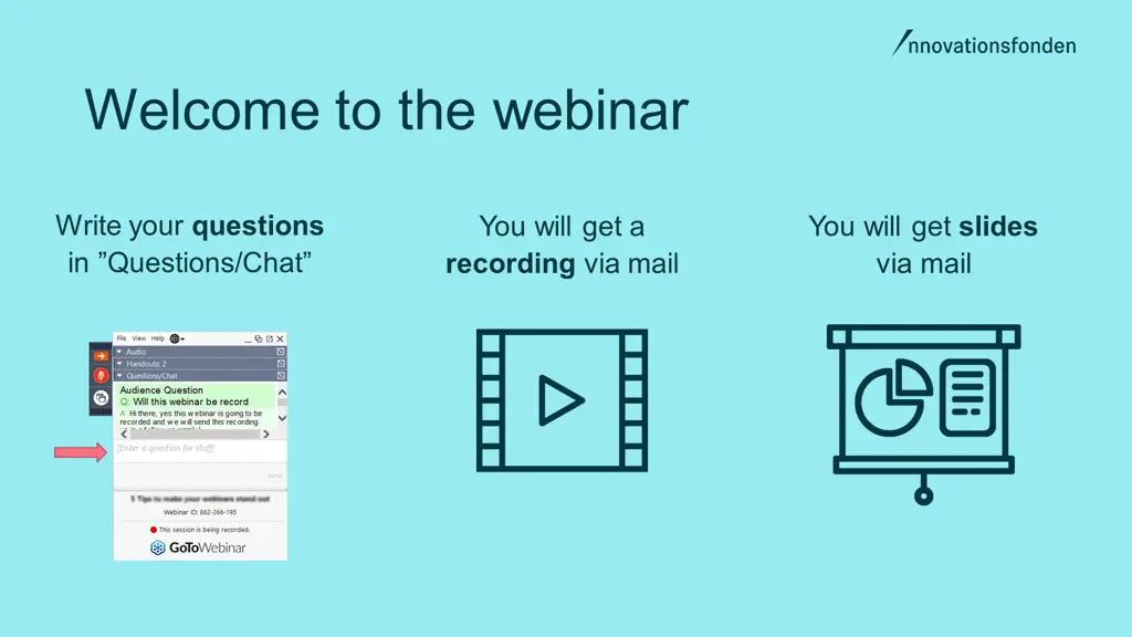 welcome to the webinar