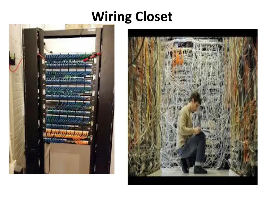 wiring closet