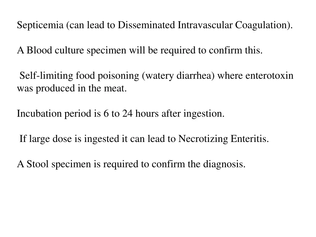 septicemia can lead to disseminated intravascular