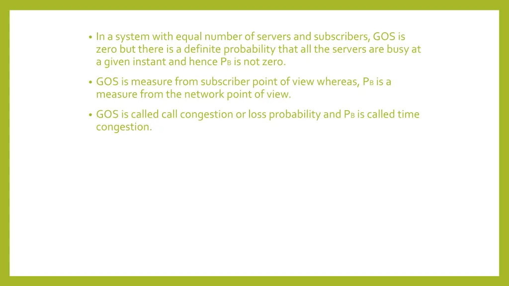 in a system with equal number of servers