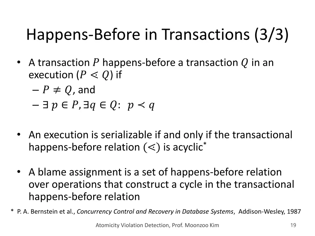 happens before in transactions 3 3